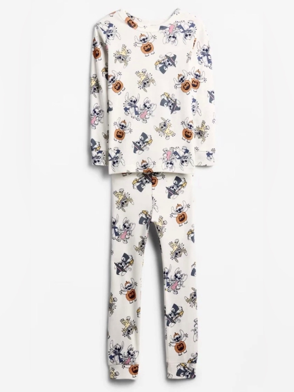 New babyGap Disney Lilo & Stitch Organic Cotton PJ Pajamas Halloween Toddlers